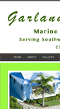 Mobile Screenshot of garlandmarine.com